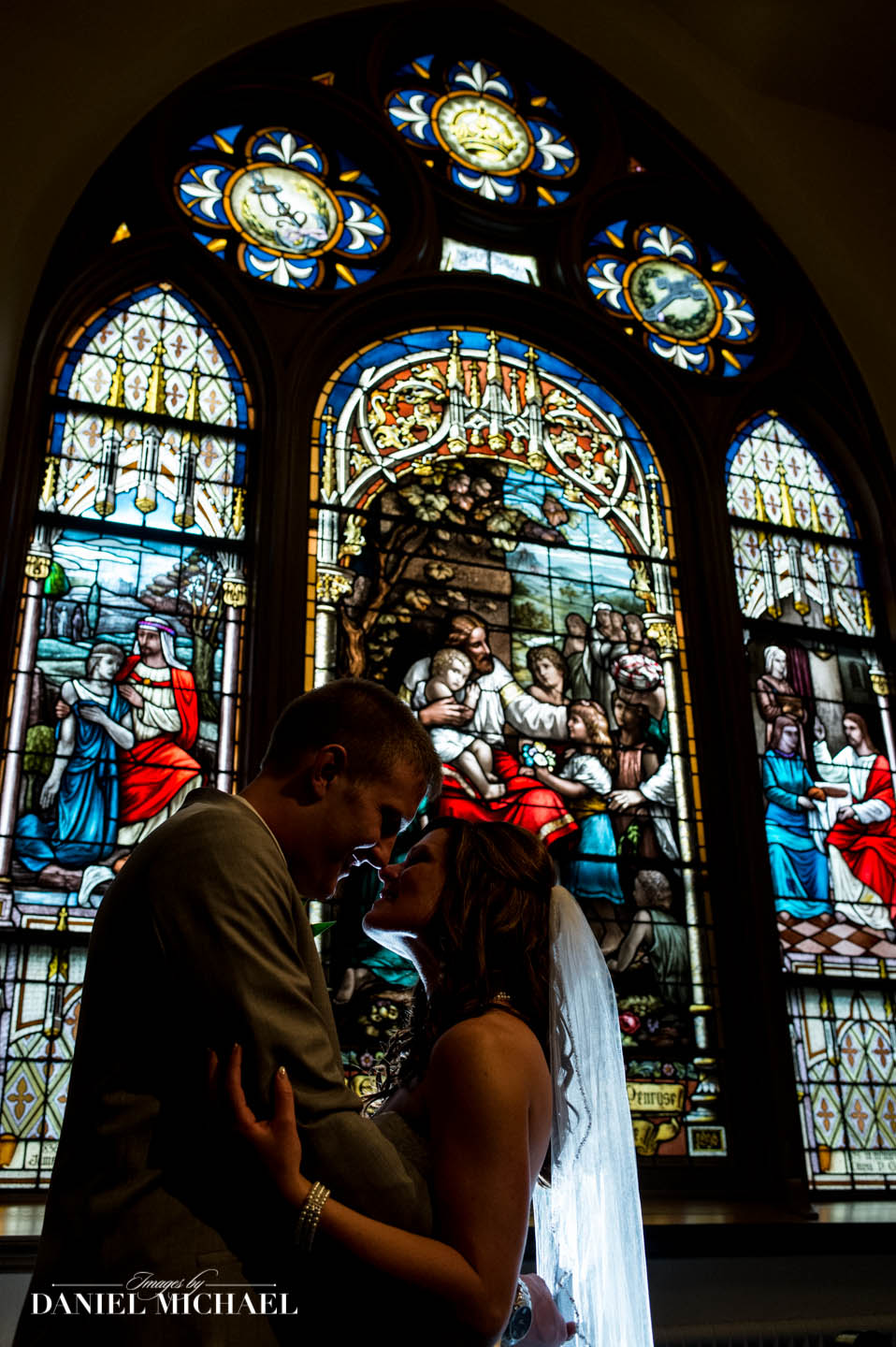 Wedding Photography Stained Glass