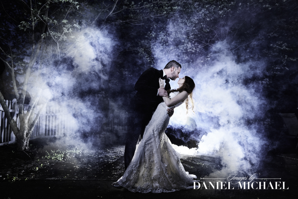 Wedding Photography with Smoke