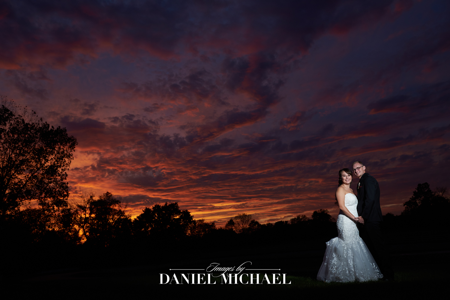 Sunset Wedding Photography