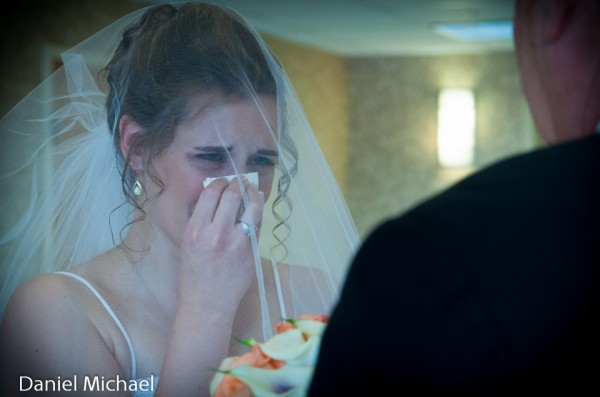 Bride Seeing Dad First Time