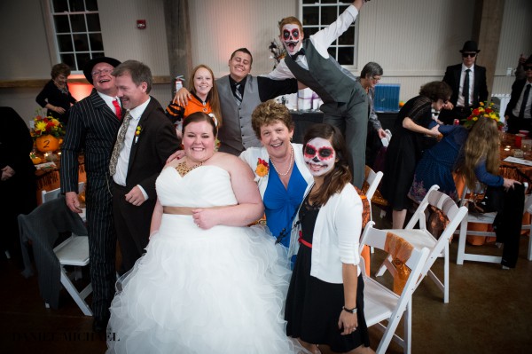 Halloween Wedding Reception Photos