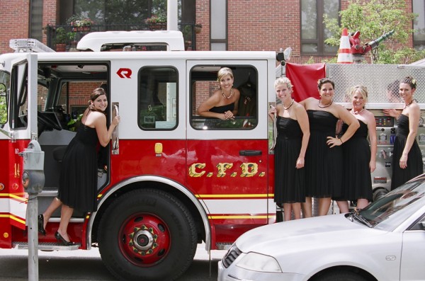 Ladies so hot, they are a fire hazzard!