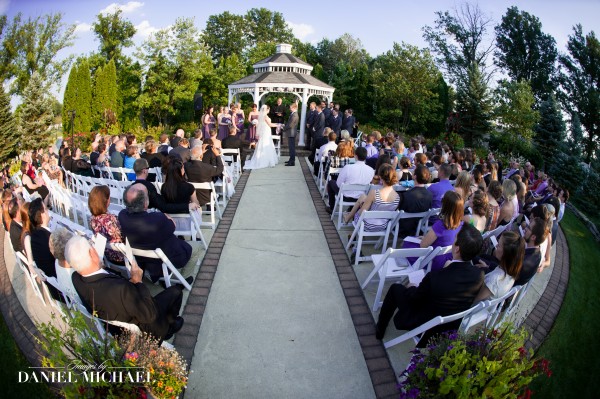 Manor House Gazebo Wedding Ceremony