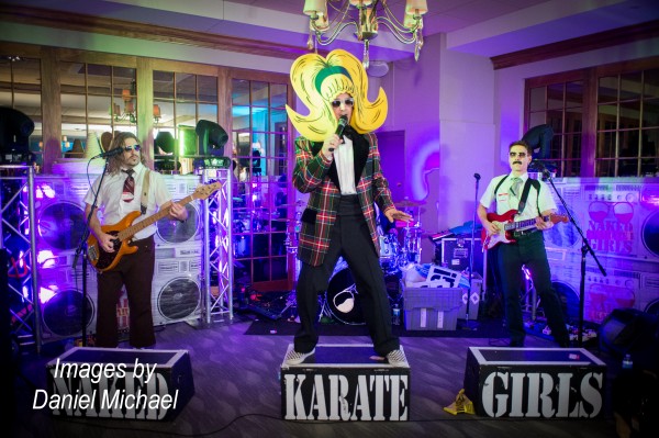 Naked Karate Girls Wedding Band