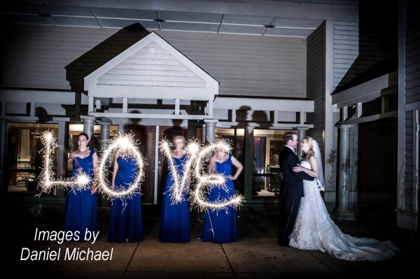 Sparkler Wedding Love Photography