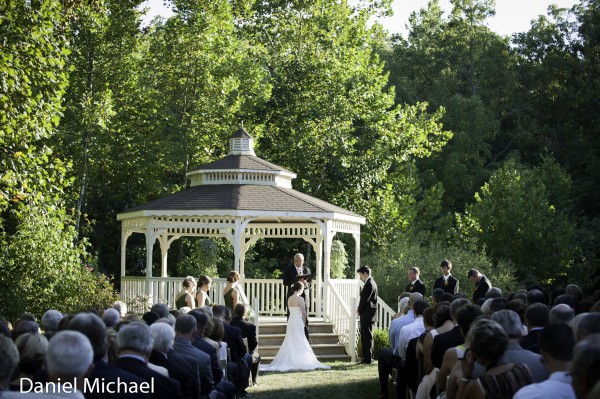 Wedding Ceremony at Norlyn Manor