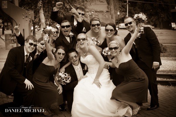 Wedding Party Photography Loveland Ohio