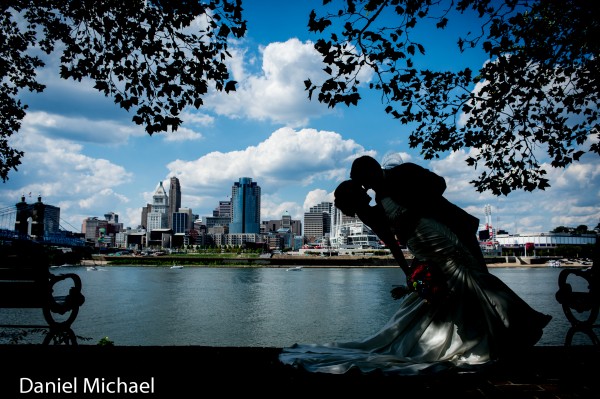 Wedding Photographers Cincinnati Skyline