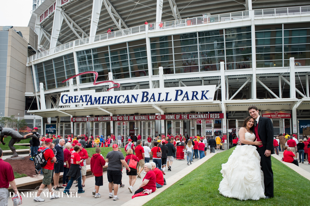 Great American Ballpark Wedding Photographers
