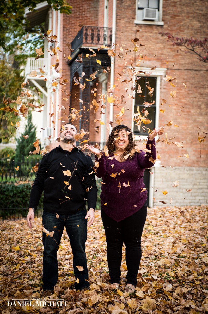 Fall Engagement Photographers Cincinnati