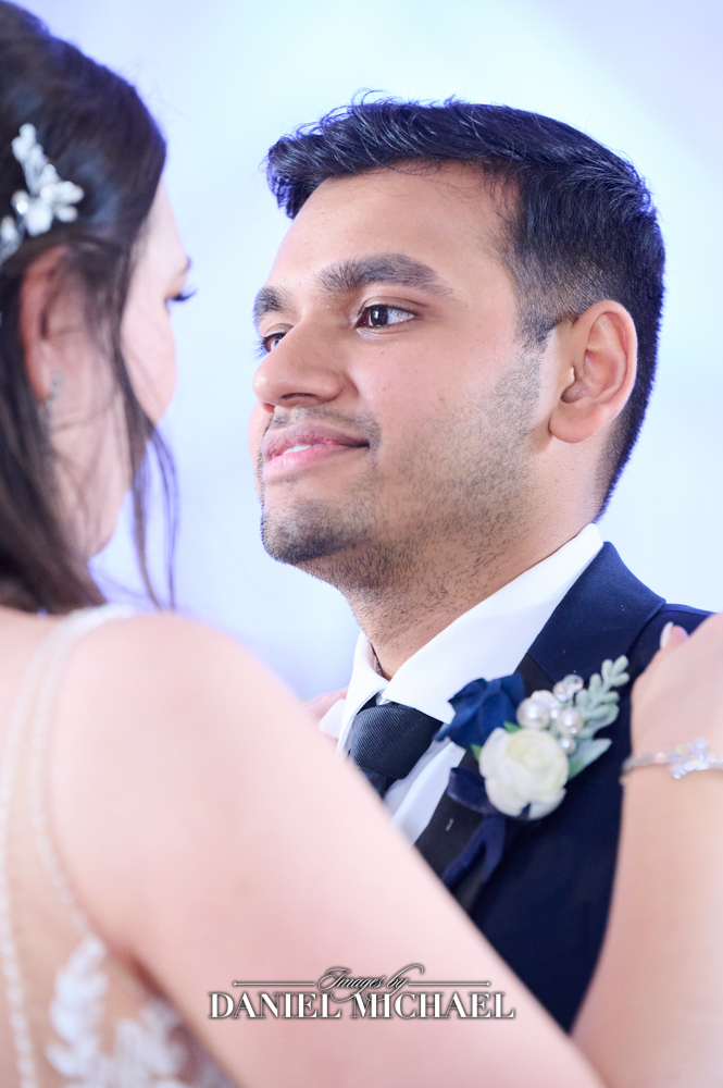 First Dance Groom's Expression