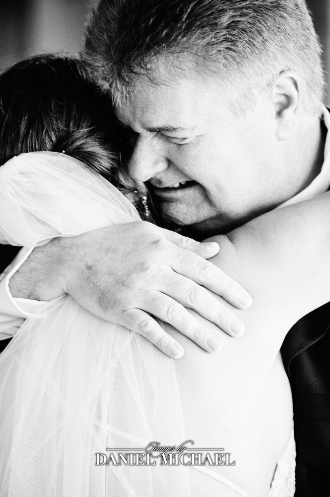 Dad Emotional with Daughter on her Wedding Day