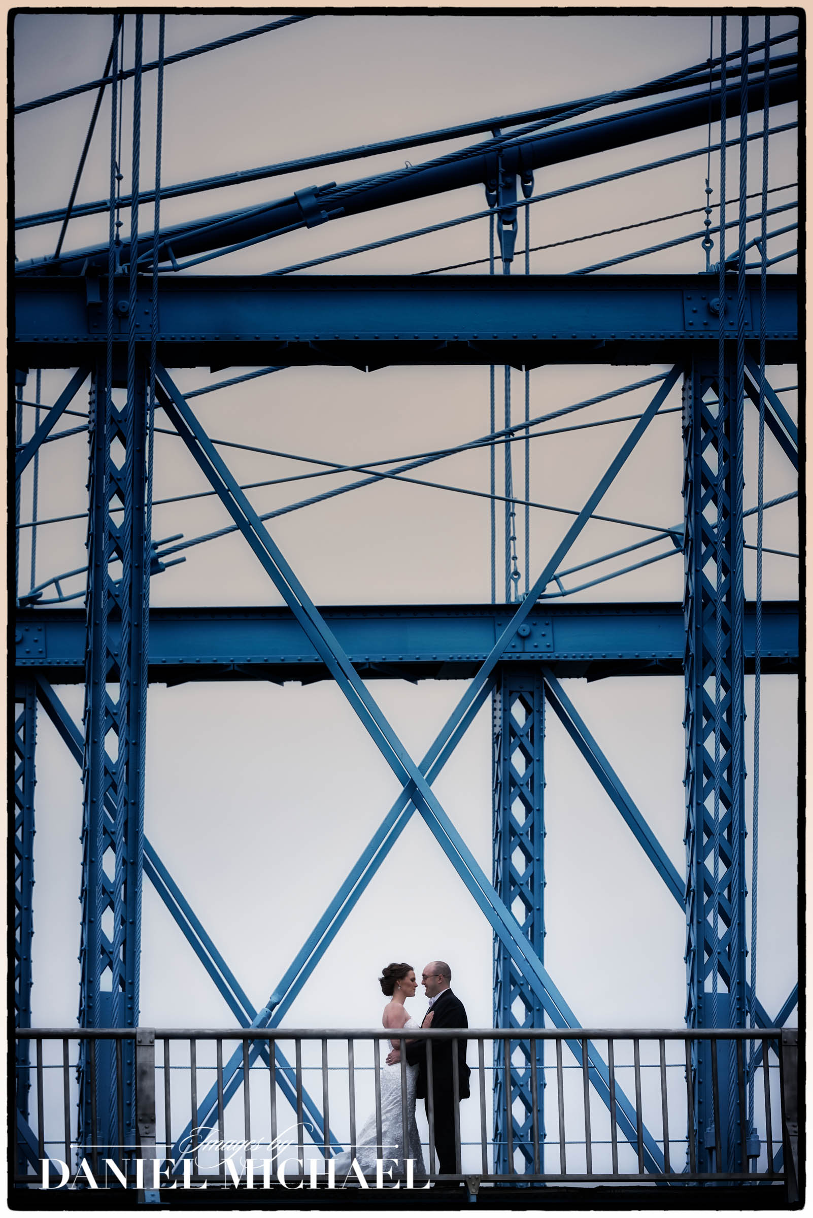 Roebling Bridge Wedding Photography