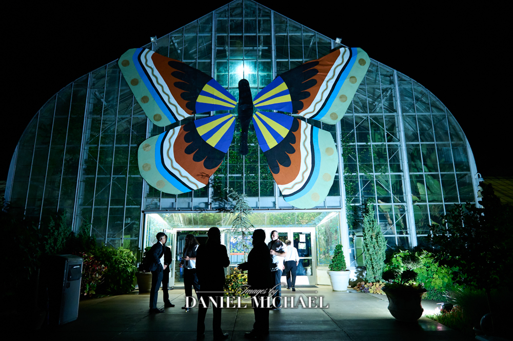 Krohn Conservatory Butterfly Exhibit Wedding